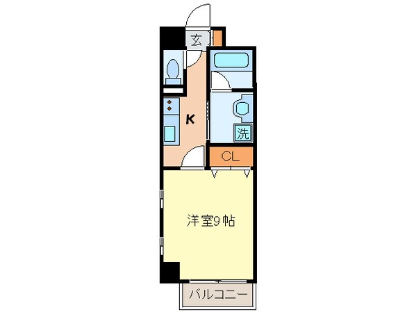 レジディア東桜の物件間取画像